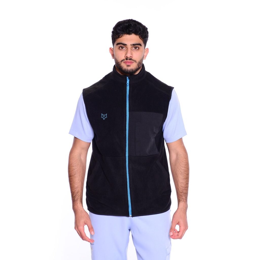 GILET POLAIRE- BLACK – Homme