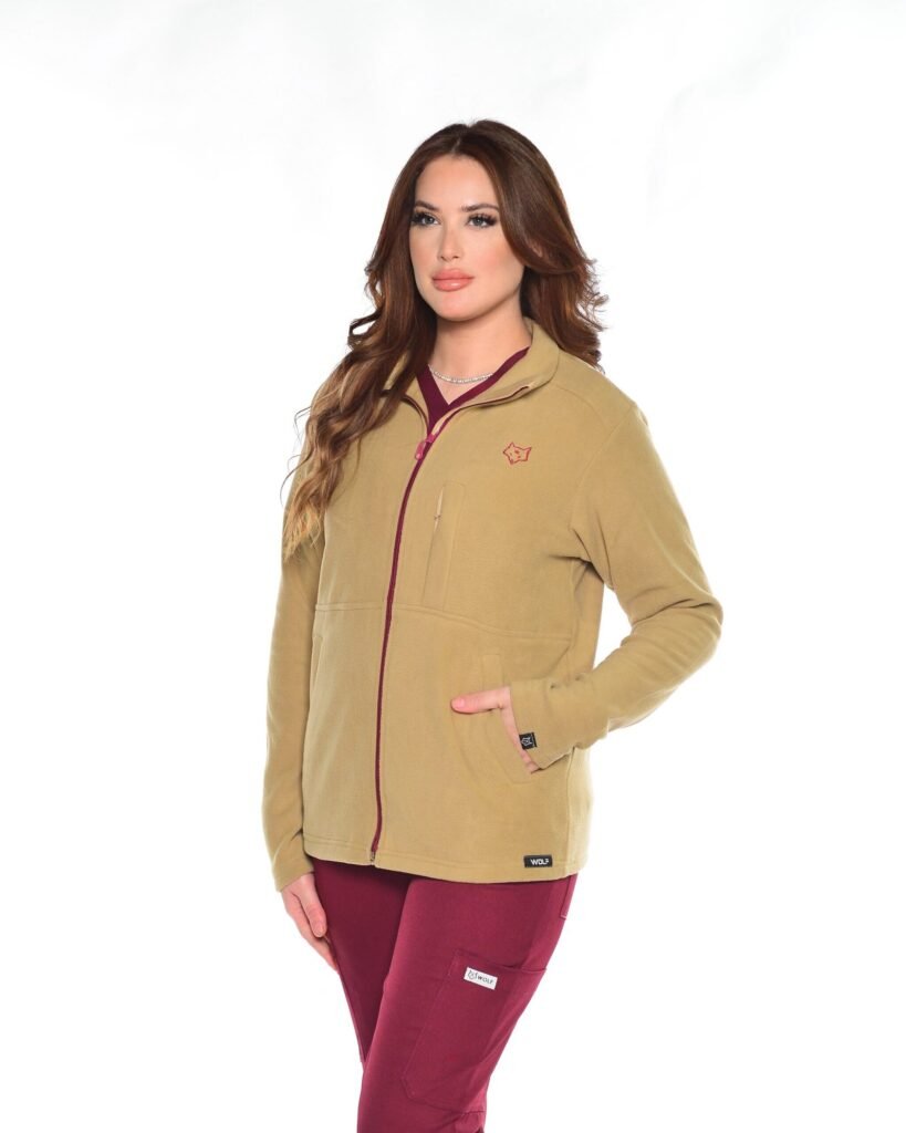VESTE POLAIRE – SOFT CREAM – Femme
