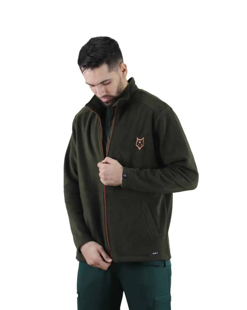 VESTE POLAIRE- SOTTLE GREEN – Homme