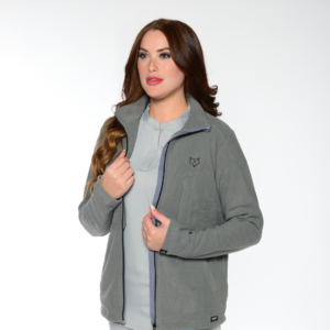 VESTE POLAIRE – GRAY -Femme